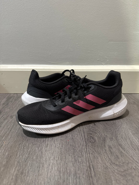 10 Adidas Cloudfoam Black and Pink Sneaker
