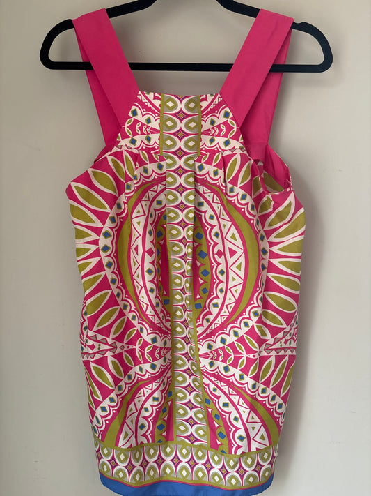 L NWT Banana Republic Geometric Print Top