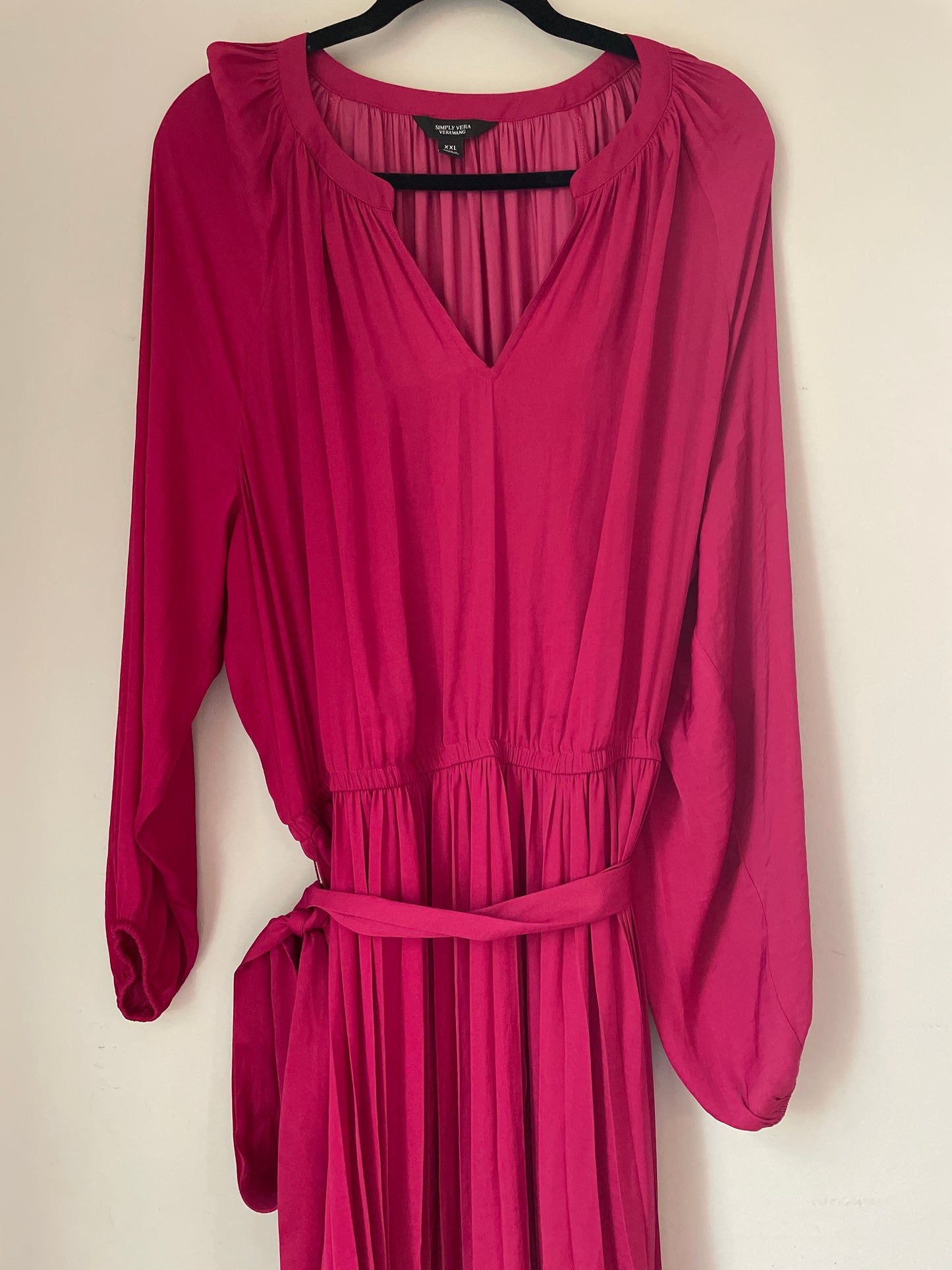 XXL SIMPLY VERA WANG Magenta Dress