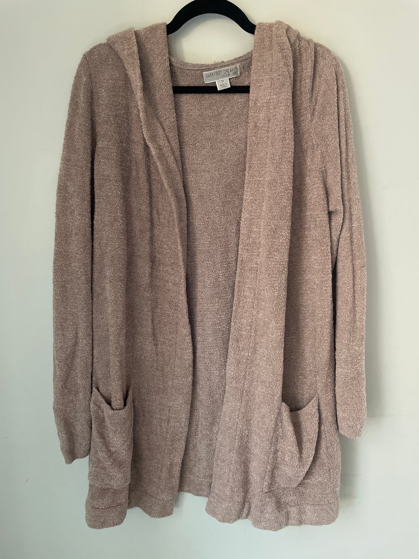 1X Barefoot Dreams CozyChic Lite Resort Cardi Hooded