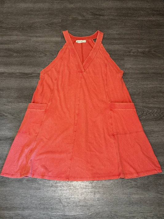 M New In Dusty Salmon Tank Dress