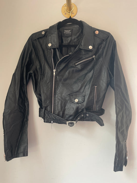 M Ashley Outerwear Black Moto Jacket
