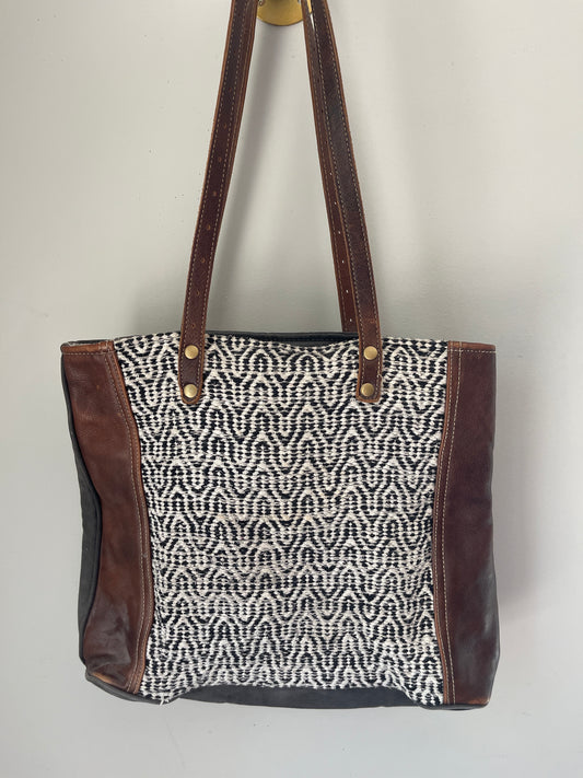 Myra Bag Woven Tote