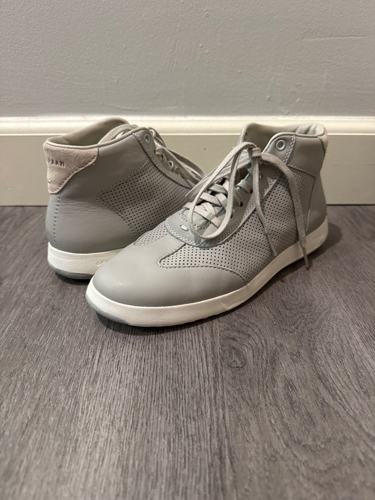 8.5 Cole Haan Gandpro Gray Hightop Sneakers
