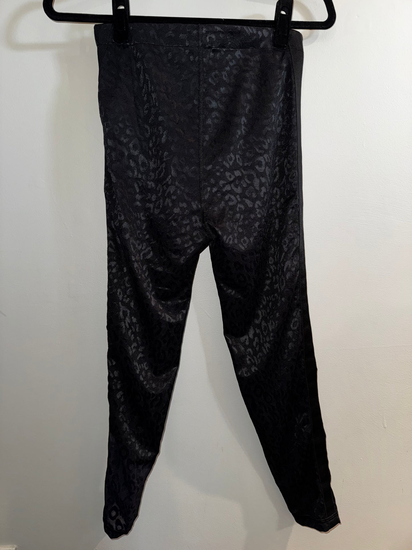 S Victoria’s Secret black leopard mesh set