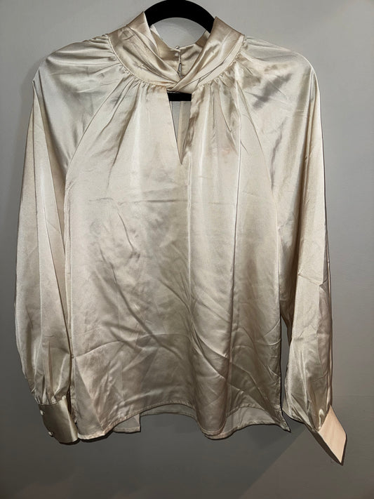 M NWT Mine cream blouse