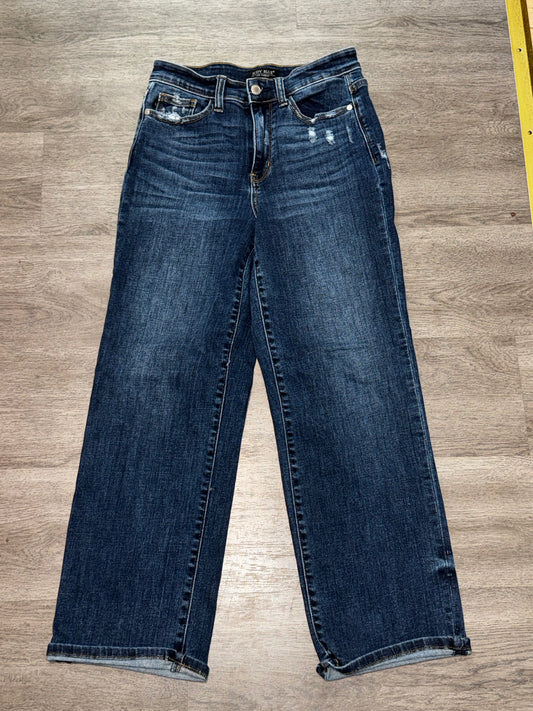 3/26 Judy Blue wide fit cropped jeans