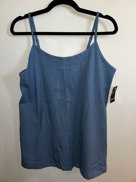 XXL NWT Torid blue cami