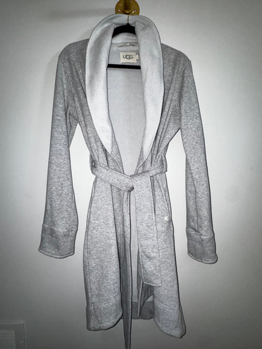 S UGG Duffield II or double-knit fleece robe