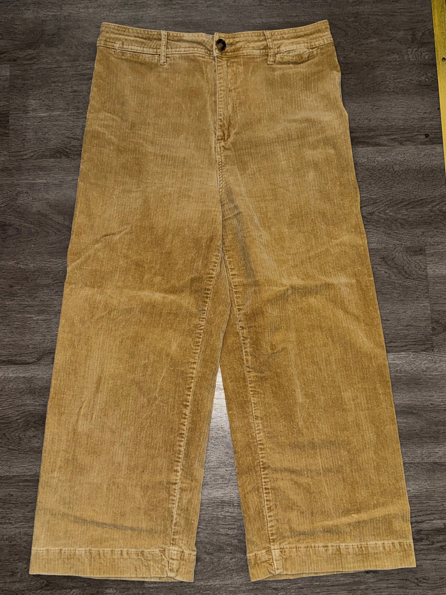 L Easel wide leg corduroy pants