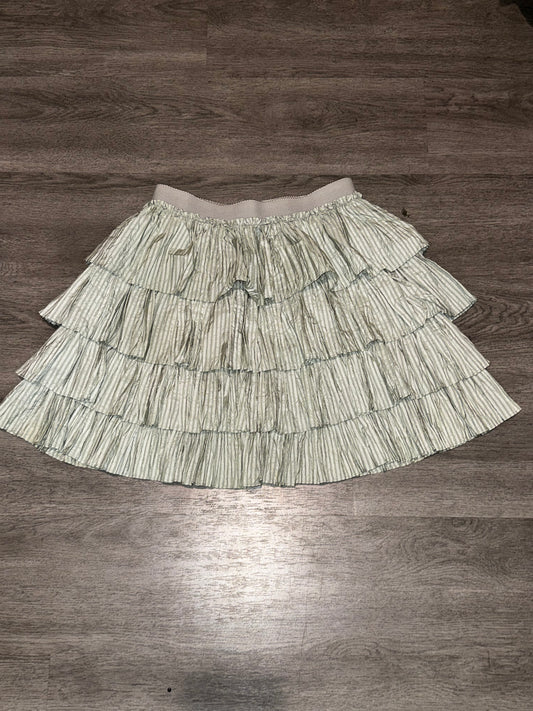 8 Betsey Johnson Grey Tiered Skirt
